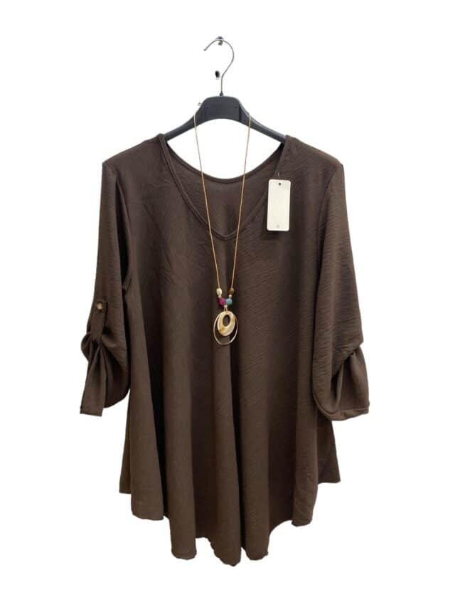 Tunique avec collier