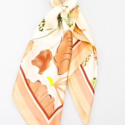 Foulard taupe