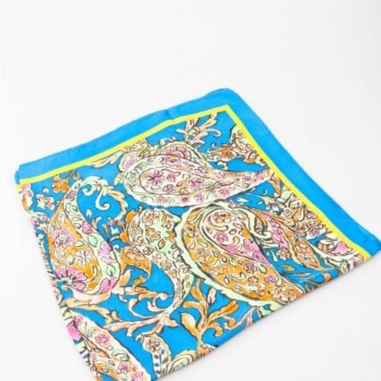 Foulard bleu