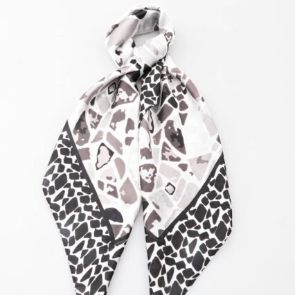 Foulard Noir & Blanc