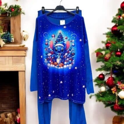Pyjama en velours Stitch Disney